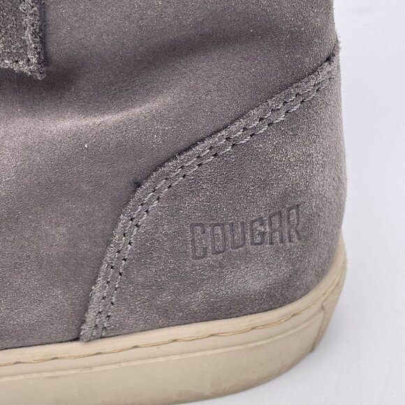 Cougar Fabiola Suede Boots Women's Waterproof Gray Size 6m Lace-Up - Picture 9 of 12